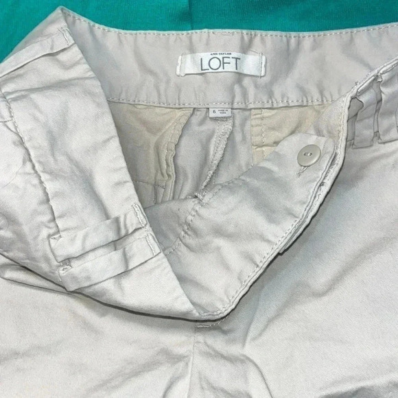 ANN TAYLOR LOFT size 6 shorts - Picture 2 of 3